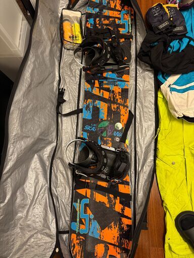 スノーボード 7点セット（LIB TECH SKATE BANANAを含むすぐに滑れるフルセット）