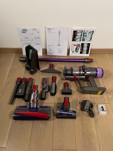 ダイソン ④ SV15 V11 新品ストレートパイプ装備2タイプヘッドから