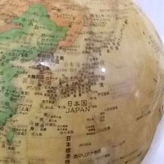 アンティーク地球儀の画像