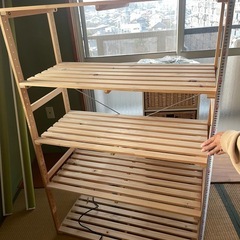 木シェルフラック　　の画像