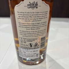 クーパーズチョイス　スコッチウイスキーの画像