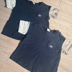 男の子 90 110 セット 半袖の画像