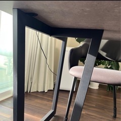 11/29AMまでに取りに来られる方のみ　ダイニングテーブル、椅子セットの画像