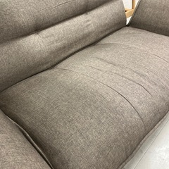 2人掛けソファー　ブラウン【トレファク堺福田店】の画像