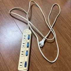 延長コードコンセントタップの画像