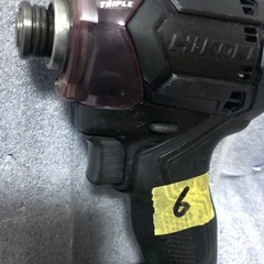 ③ハイコーキ36vインパクトドライバWH36DC中古美品、本体のみの画像