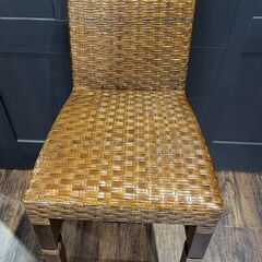 美品 アジアン カウンターチェアの画像