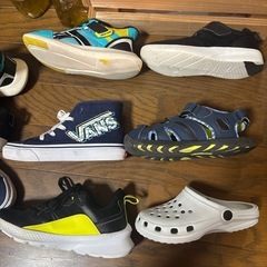 20.5～21cm靴まとめての画像