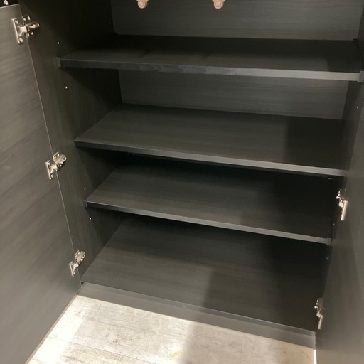 ニトリ　キッチンカウンター　2枚扉　2段引き出し　【トレファク堺福田店】