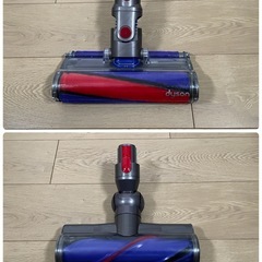 ダイソン⑫SV14 V11absolute仕様　２タイプヘッド 新品ストレートパイプ　専用スタンド付　補強トリガー装着　フルパーツの画像