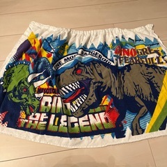 【お話し中】恐竜　ラップタオル　2枚　の画像