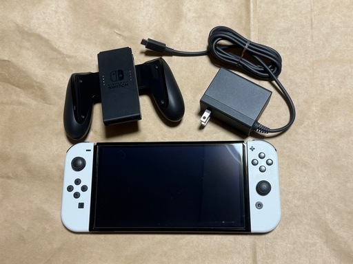 Switch有機ELホワイト箱付属品揃ってます