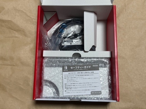 Switch有機ELホワイト箱付属品揃ってます