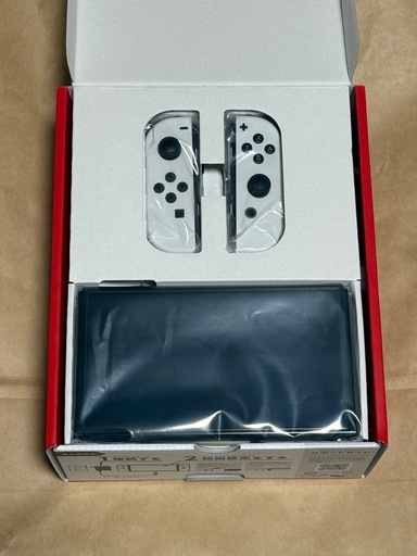 Switch有機ELホワイト箱付属品揃ってます