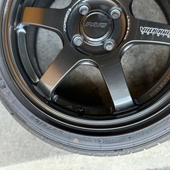 RAYS TE37  sonic 16インチ鍛造　
タイヤセット　軽自動車用の画像