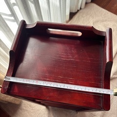 【取引先決定】木製スリッパ入れ　玄関収納の画像