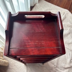 【取引先決定】木製スリッパ入れ　玄関収納の画像