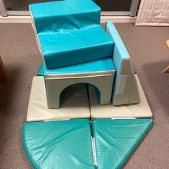 9点セット ソフトブロック アスレチック ブロック クッション キッズスペースの画像