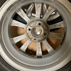 スタッドレスタイヤ+ホイールx4 175/65/R15  2022年製 グッドイヤー  アイスナビ8　ナット付の画像