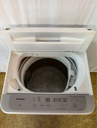 成約済み】【6ヶ月保証】Panasonic 全自動洗濯機NA-F6B1 2023年製 洗濯