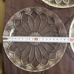 ノリタケクリスタル　ガラス製　中皿　まとめ売りの画像