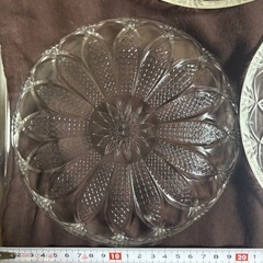 ノリタケクリスタル　ガラス製　中皿　まとめ売りの画像