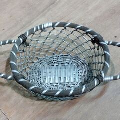 アルミ ワイヤー バスケット 小物入れ カゴ かご 持ち手付き /HJ-0577 2Fの画像