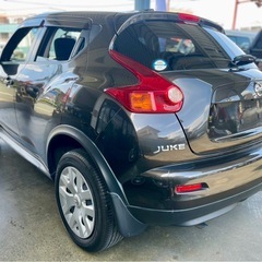 車検R8年10月まで‼️走行5.9万キロ‼️平成22年式★日産★ジューク★純正ナビテレビ★プッシュスタート★オートライト★スマートキー★の画像