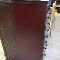 【川崎市宮前区リサイクルオフ】北海道民芸家具　チェスト　w50cmの画像