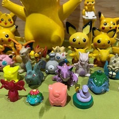 当時物　レア品　ポケットモンスター　ソフビ　指人形　おもちゃ　まとめ売りの画像