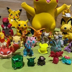 当時物　レア品　ポケットモンスター　ソフビ　指人形　おもちゃ　まとめ売りの画像