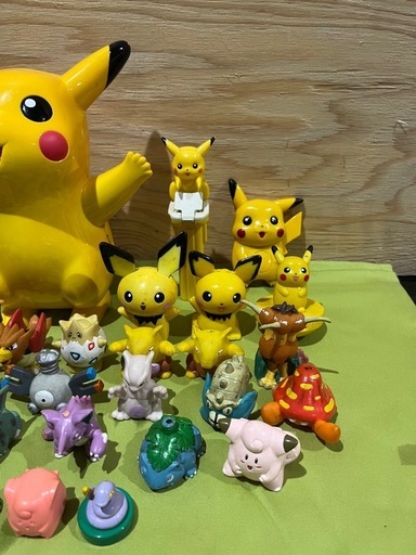 当時物　レア品　ポケットモンスター　ソフビ　指人形　おもちゃ　まとめ売り