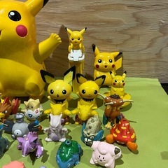 当時物　レア品　ポケットモンスター　ソフビ　指人形　おもちゃ　まとめ売りの画像
