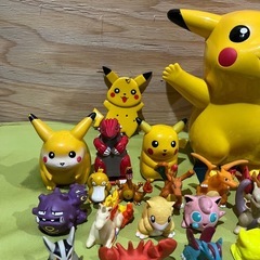 当時物　レア品　ポケットモンスター　ソフビ　指人形　おもちゃ　まとめ売りの画像