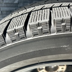 ブリヂストン スタッドレスタイヤ 215/55R17 ホイールセット 17インチの画像