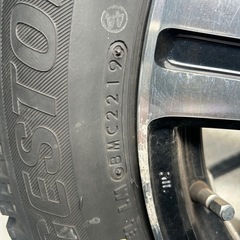 ブリヂストン スタッドレスタイヤ 215/55R17 ホイールセット 17インチの画像
