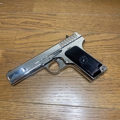 顔が映る　ハドソン　トカレフ　TT33   シルバー　良品の画像