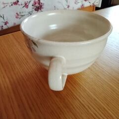 撫松庵　スープカップ　桜柄の画像