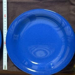 ジバンシー パスタ カレー 青い　大皿　まとめ売りの画像