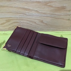 Cartier カルティエ　折りたたみ財布　鑑定済みの画像