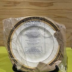①WEDGWOOD ウェッジウッド INDIA インディア　大皿　27センチプレート　ボーンチャイナ　イングランド製の画像