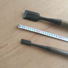 のみ　大工道具　鑿　2本の画像