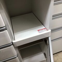 【ジャングルジャングル石津店】NITORI　ニトリ　食器棚　システムキッチンカウンター　ホワイト　大容量　キッチン収納　大型　幅120cm　おしゃれ 北欧調 収納 堺市 西区 東区 北区 南区 堺区 石津の画像
