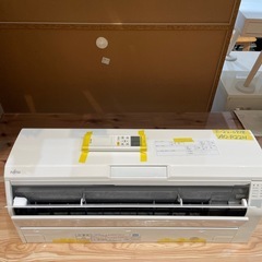 取付可【富士通/エアコン2.2k】【6畳用】★2018年製　クリーニング済み/６ヶ月保証付き【管理番号1125】F-22-0918 野の画像