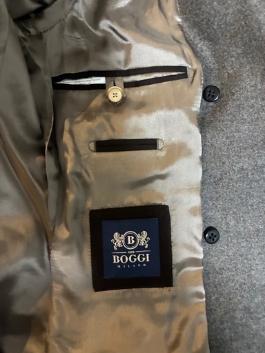 イタリア現地限定品BOGGIビジネスジャケット