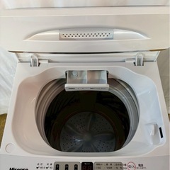【6ヶ月保証】Hisense 全自動洗濯機HW-55E2W 2023年製 洗濯5.5kgの画像