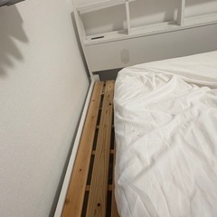 シングルベット　フレーム　マットレスの画像