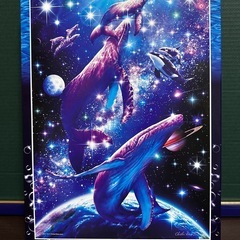 ジグソーパズルLASSEN1000ピース 額付きの画像