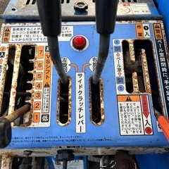 アテックス ロールベーラ 自走式　ディーゼル　5.5馬力　クローラ　集草機　牧草　畜産RBX850J ロール ロールベーラー 梱包 畜産 酪農 肥料 セル 宮崎 簡易始動動画ありの画像