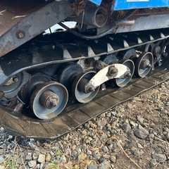 アテックス ロールベーラ 自走式　ディーゼル　5.5馬力　クローラ　集草機　牧草　畜産RBX850J ロール ロールベーラー 梱包 畜産 酪農 肥料 セル 宮崎 簡易始動動画ありの画像